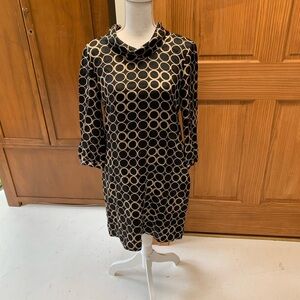 J Crew 💯 silk midi dress size 4 back neck close #easter